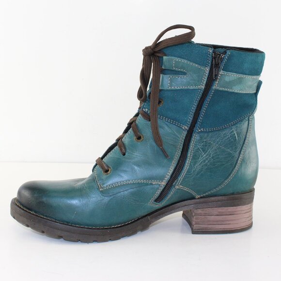 Dromedaris Kara Burel Leather Boots Womens (EU 41/US 9.5) - Picture 5 of 11